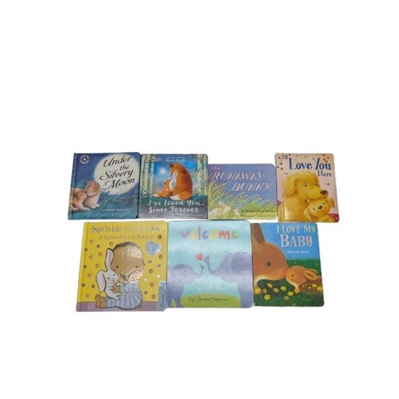 children's books Other - Lot‎ of 7 Children's Board Books Hoda Kotb Runaway Bunny Bedtime Stories EUC
